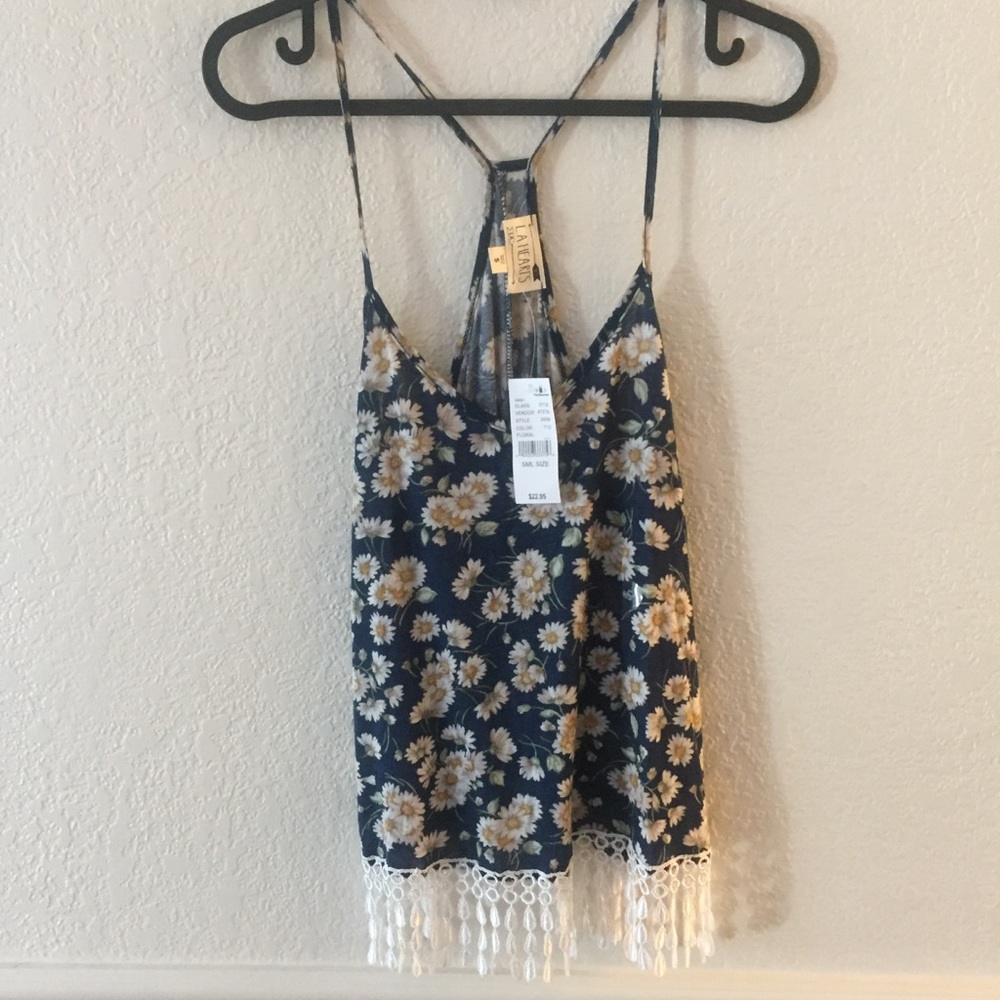 L.A Hearts Sunflower Top